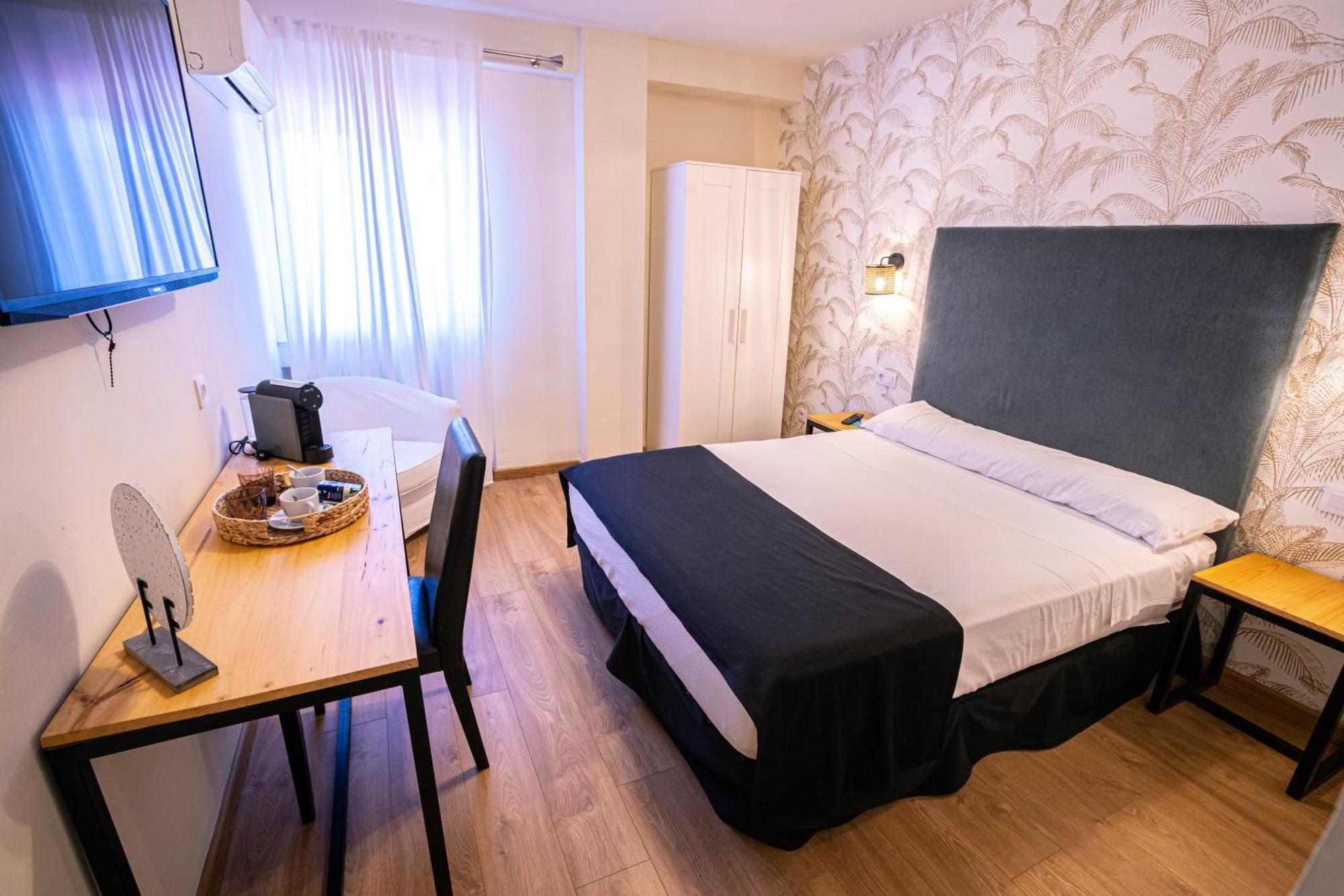 Complejo Roma Hotel Aldeanueva del Camino Buitenkant foto